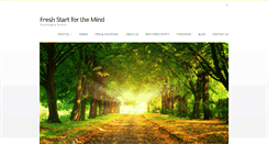 Desktop Screenshot of freshstartmind.com